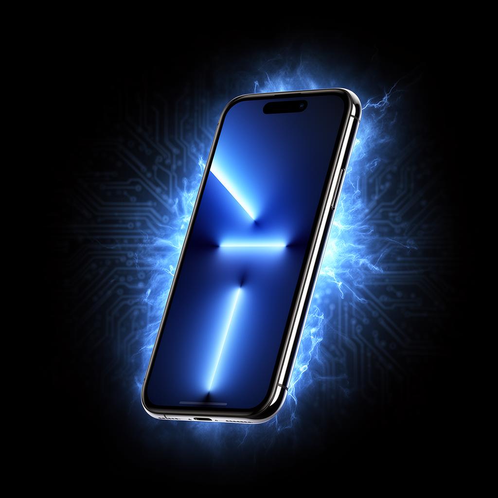 Smartphone premium com visor de fábrica